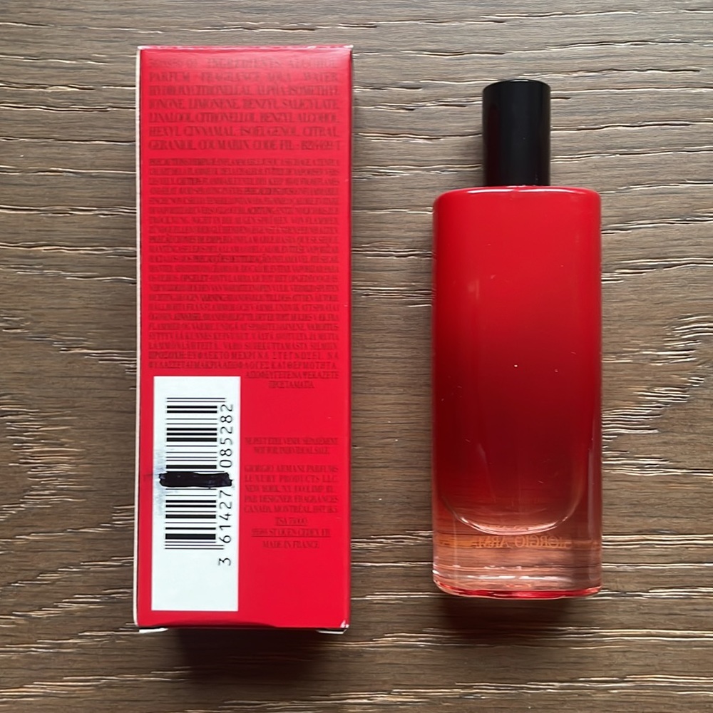 NIB Giorgio Armani Si Passione Eau De Parfum Purse Travel Spray 15ml / 0.5oz - Picture 2 of 3